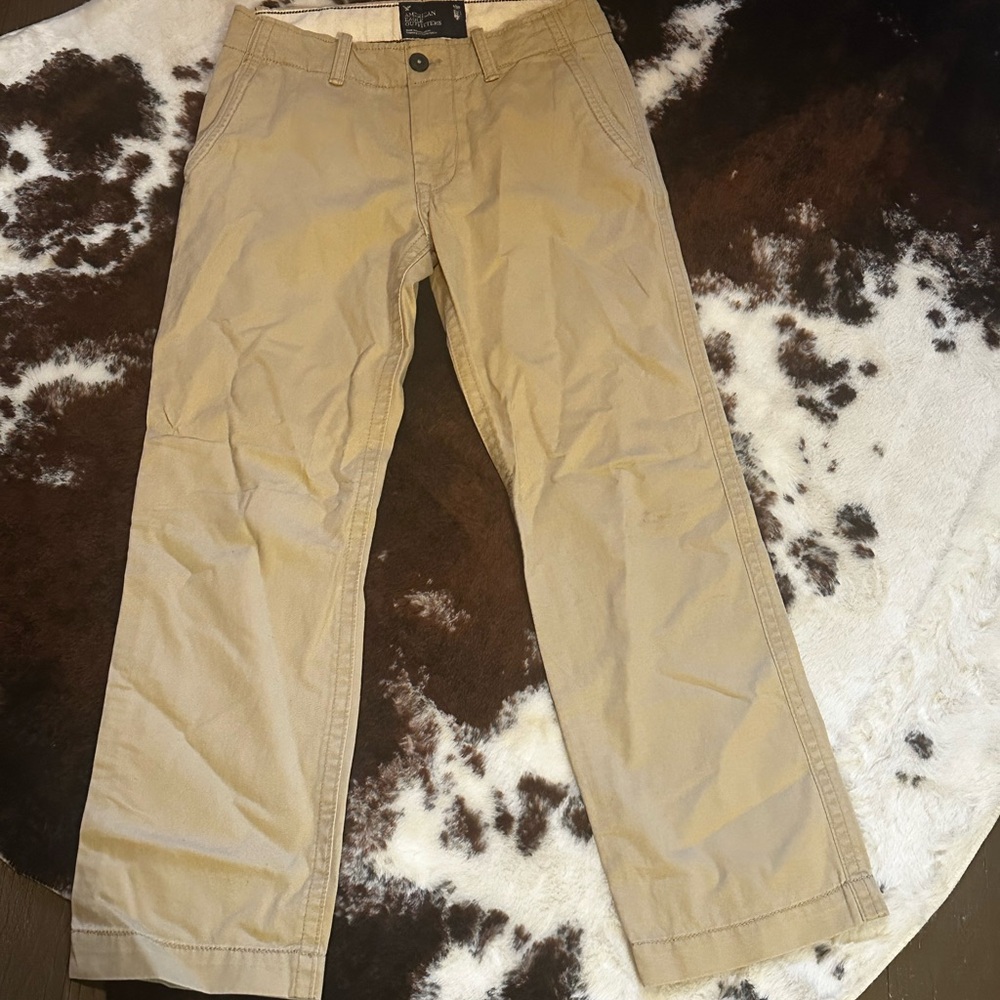 American Eagle Outfitters Tan Chinos Classic Fit